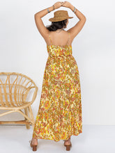 Load image into Gallery viewer, Printed V-Neck Maxi Cami Dress