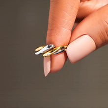 Load image into Gallery viewer, 925 Sterling Silver Twisted Open Ring