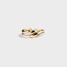 Load image into Gallery viewer, 925 Sterling Silver Twisted Open Ring