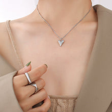 Load image into Gallery viewer, Titanium Steel Heart Pendant Necklace