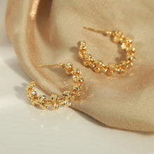 Load image into Gallery viewer, Titanium Steel C-Hoop Earrings