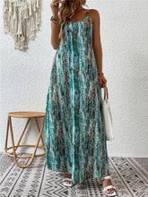 Load image into Gallery viewer, Full Size Printed Scoop Neck Maxi Cami Dress
