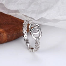 Load image into Gallery viewer, 925 Sterling Silver Zircon Ring
