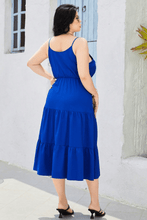 Load image into Gallery viewer, Spaghetti Strap Tiered Dress
