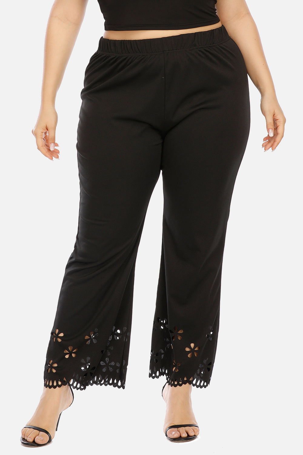 Openwork Detail Pants