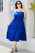 Load image into Gallery viewer, Spaghetti Strap Tiered Dress
