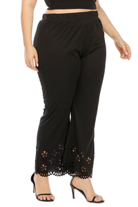 Openwork Detail Pants