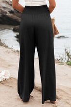 Load image into Gallery viewer, Smocked High Waist Wide Leg Pants
