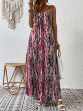 Load image into Gallery viewer, Full Size Printed Scoop Neck Maxi Cami Dress
