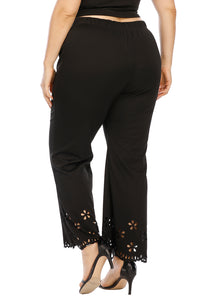 Openwork Detail Pants