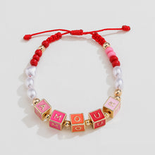 Load image into Gallery viewer, Acrylic Geometric Bead Bracelet
