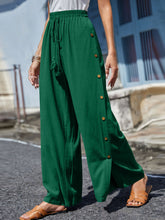 Load image into Gallery viewer, Full Size Tassel Wide Leg Pants
