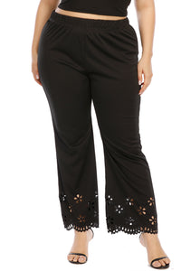 Openwork Detail Pants